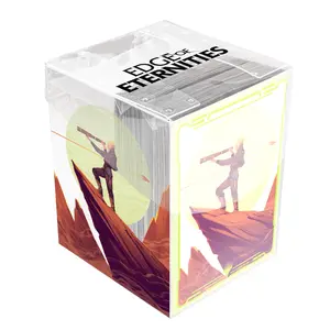 Edge of Eternities Sami, Wildcat Captain 100ct DECK PROTECTOR® Sleeves in Clear Box for Magic: The Gathering