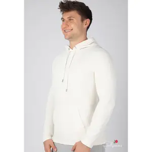 Men's Supreme Waffle Long Sleeve Hoodie: Multiple Colors
