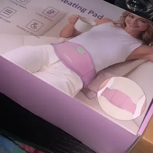 Menstrual Heating Pad  Uterus Warmer Belt, Relief Waist Cramps and back pain with Dual-Zone heating, 3 Timer 3 Heat, Winter & New Year Gift, StockingFillers, Valentine's Day Gift