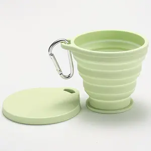 Folding Water Cup Heat-Resistant Travel Portable Mouthwash Cup, Hotel Toiletries Set, Compressed Cup for On-The-Go Use