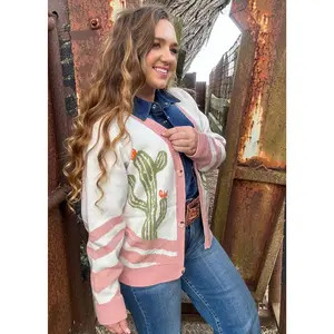 The Desert Bloom Cactus Cardigan