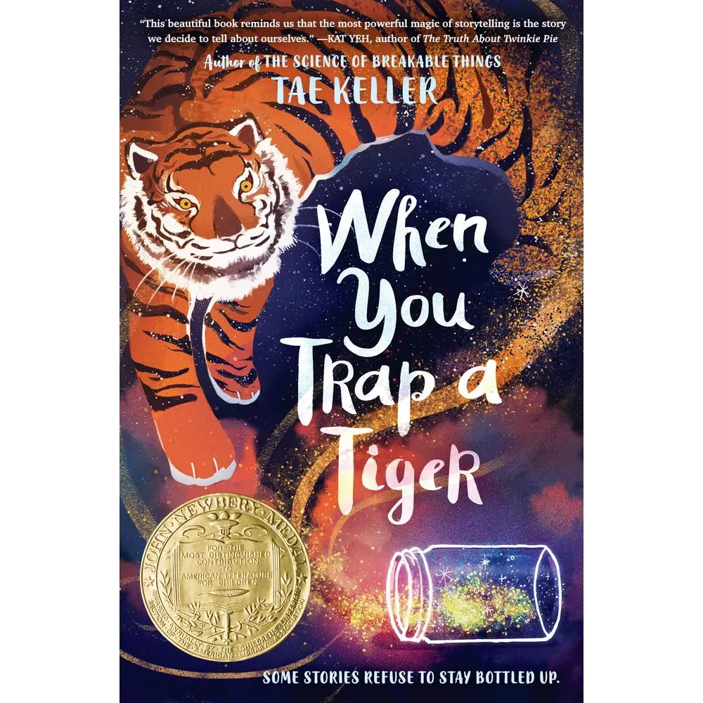 USED Book - When You Trap a Tiger: (Newbery Medal Winner) by Keller, Tae (Hardcover) - english