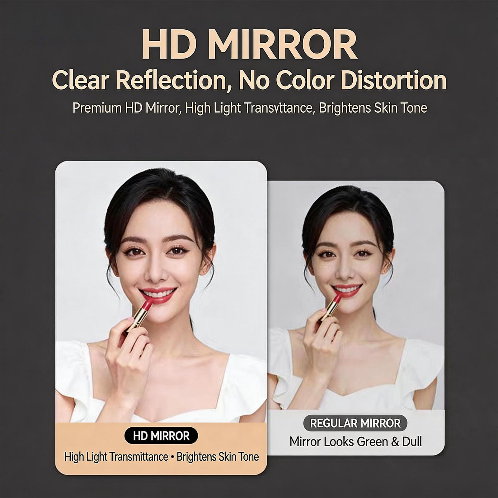 17569H01-Irregular Wavy Full Length Mirror, Tempered Glass Asymmetrical Body Mirror, Modern Aesthetic Free Standing/Wall Mounted Dressing Mirror for Bedroom Closet