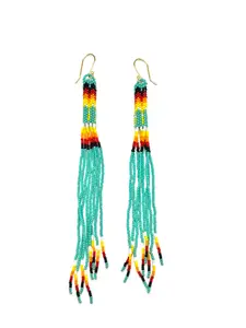 Turquoise Fire Earrings