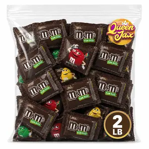 M&M's Milk Chocolate Fun Size Candy, 2LB Bulk Pack-Individually Wrapped