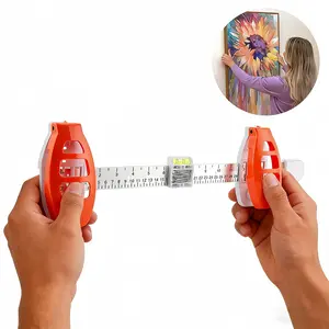Picture Hanging Tool with Built-In Level & Measuring Ruler – Fast, Accurate Wall Mounting, Holds up to 10 lbs