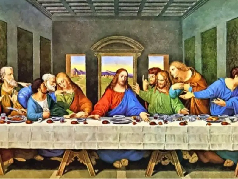 The Last Supper HOT sticker design for ATM & Credit Cards