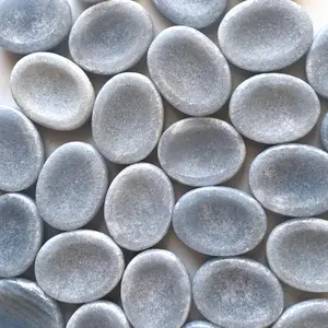 Blue Calcite Worry Stone