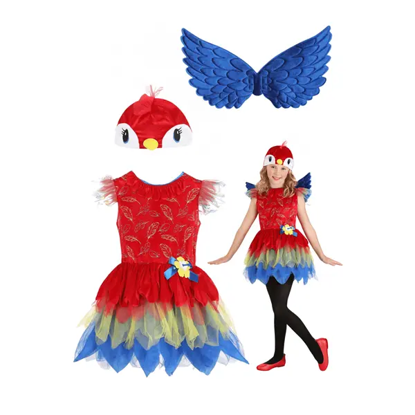 Girl's Parrot Costume Girl's Parrot Costume