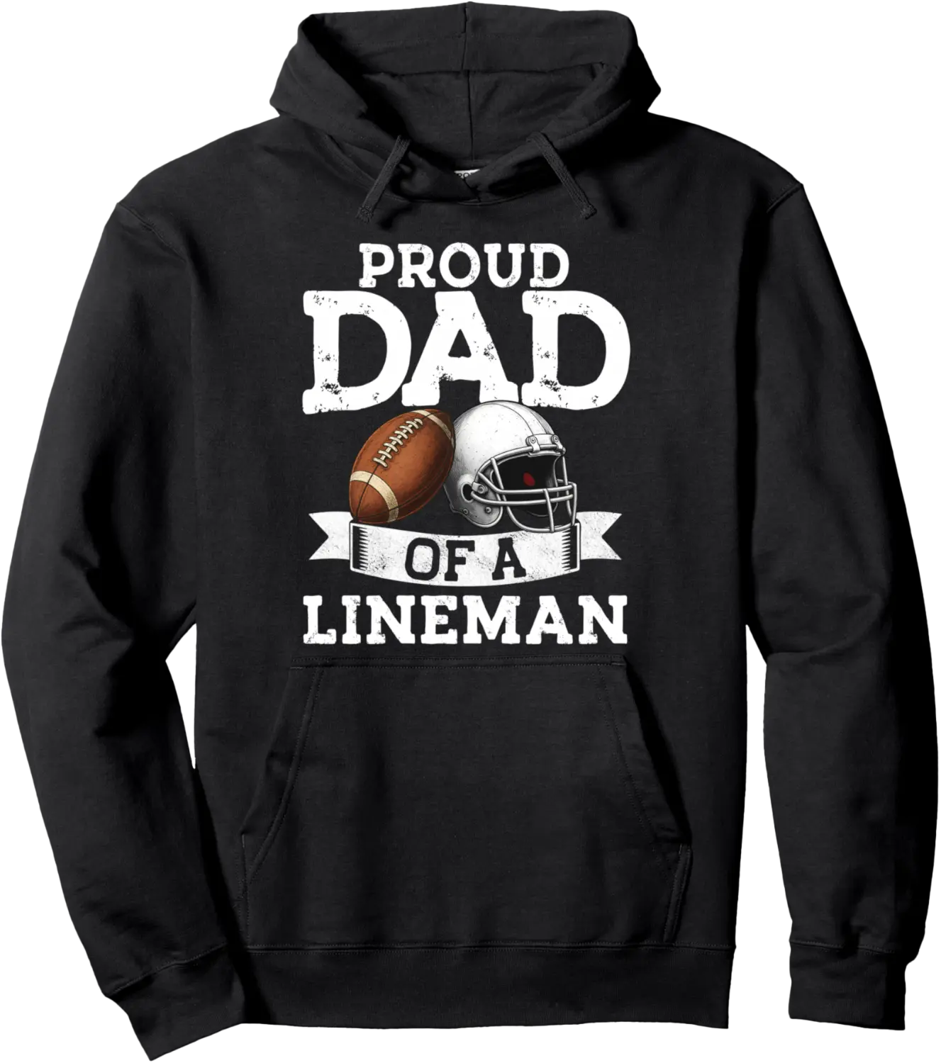 Proud Dad of a Lineman Father Offensive Line Man Football Pullover Hoodie - Emmacole Shop 53B0FQ6XPFSB