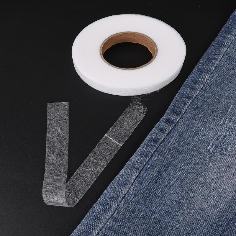 1 Roll Sticky Fabric Tape, Diy Decorative Double-sided Tape, Hemming Tape for Clothes, Adhesive Cloth Tape