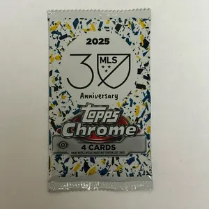 2025 Topps Chrome MLS 30th Anniversary Celebration Pack Trading Cards