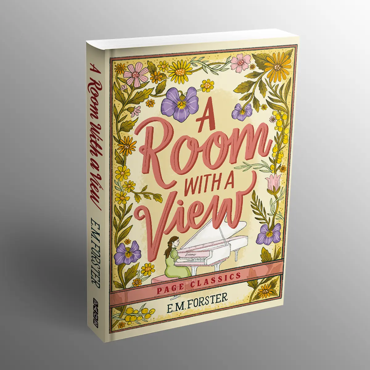 E.M. Forster's A Room With a View Classic Edition Novel - Thought-Provoking Literature Book with Vivid Settings for Literary Enthusiasts