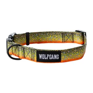 BrookTrout Wide Dog Collar