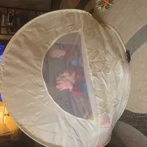 1Pcs Pop-Up Beach Tent with UV Protection, Portable Sun Shade Shelter for Camping, Fishing & Outdoor Activities , Easy Setup, Compact & Spacious Design, Includes Carry Bag , Camping Tent | Oval Shaped Tent | Heavyduty Polyester