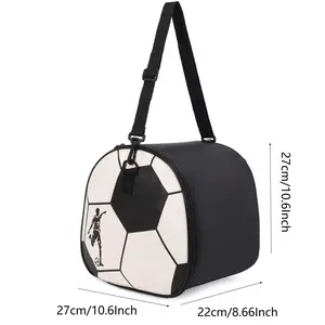 1pc 26.92 X 26.92 X 22.0 cm Single-Shoulder Crossbody Bags, Outdoor Sports Football Bags, Campus Single-Shoulder Bags, Beach Bags, Football Bags, Faux Leather Storage Bags, Men'S Single-Shoulder Bags Footballbag