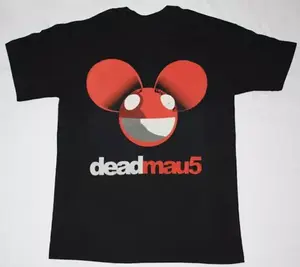 Deadmau5 Short Sleeve Cotton Hip Hop Black All Size T-shirt