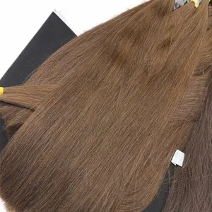 Brown #5 Color Hair Extensions - Soft and Smooth Hair