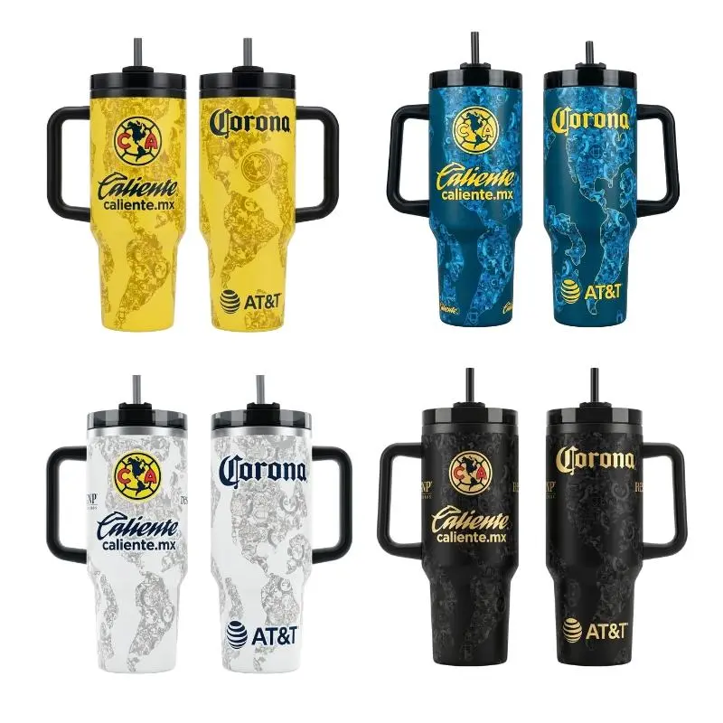 Retro Team America Corona Club Soccer Tumbler, Cup Soccer Club Mug Fan Drinkware Gift, Gift for fan