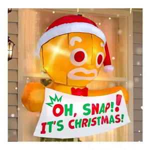 Syncfun 3.5ft Inflatable Christmas GingerbreadMan