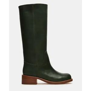 Steve Madden RIGGS DARK GREEN LEATHER
