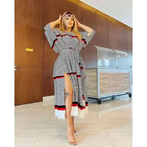 Handwoven Oromo Dress | Traditional Ethiopian Wellega Outfit