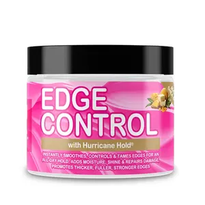 Hair Styling Gel for All-Day Hold & Thicker Fuller Edges | Hurricane Hold Shine & Repair Formula by GOOD2GRO (Vegan & Cruelty-Free) 4 oz