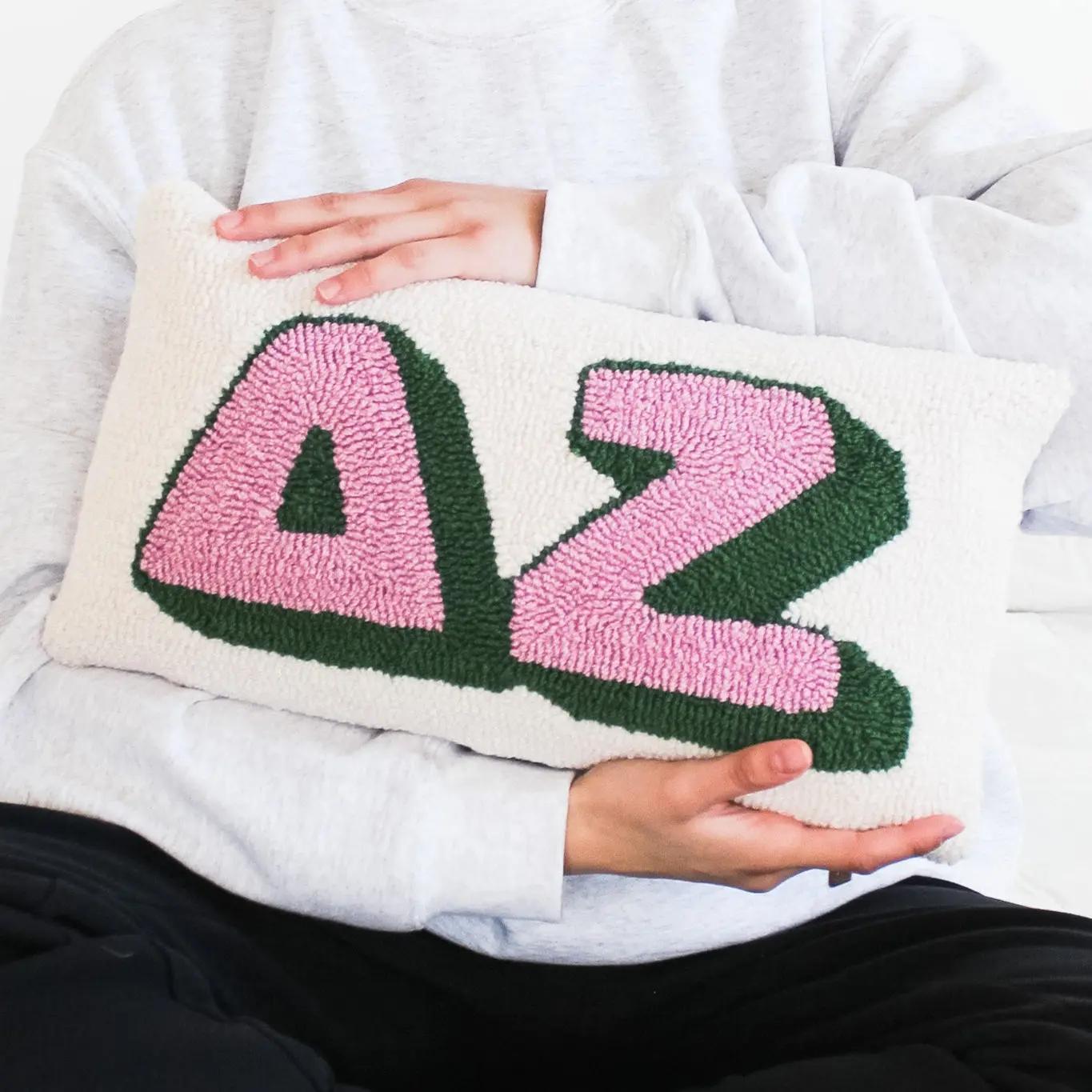 Delta Zeta Hook Pillow