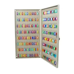 Key Cabinet Lock Box Wall Mount Car House Keys Home Organizer Storage Case