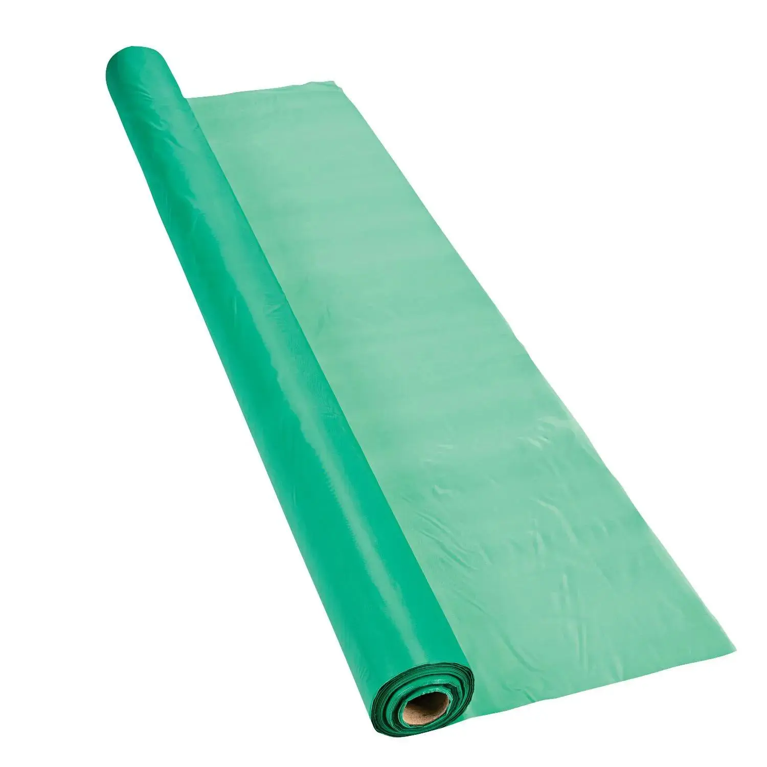 40" x 250 ft. Green Extra Long Plastic Tablecloth Roll