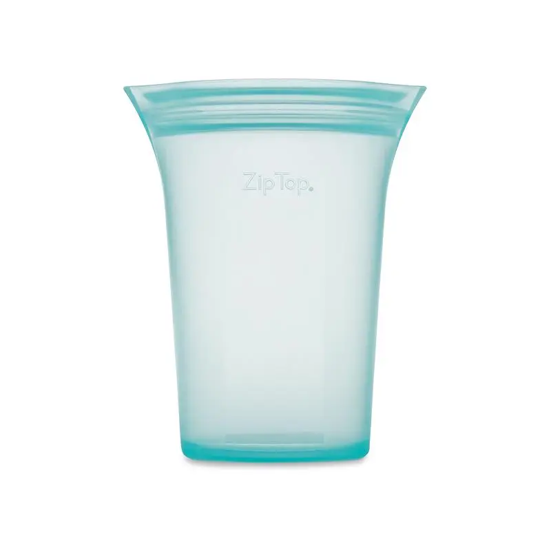 Zip Top 6037397 24 oz Teal Storage Cup