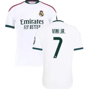 Unisex Soccer/Football Real Madrid Team Vini jr. #7 Laliga 2026/27 Home Replica jersey - White UK