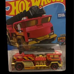 2024 HOT WHEELS 5 ALARM HW METRO 3/10 RED SUPER RARE