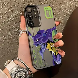 Anime E-EvangelionesPhone Protective Case Suitable for Samsung Galaxy S26 S25 S24 A37 A57 A17 A07 A56 A26 A36 A55 A35 A06 A16 A05 A14 A24 A34 A54 A15 A05s A04e A25 S23 S22 S21 S20 FE Ultra Plus Edge 4G 5G Anti Fall Matte Back Cover