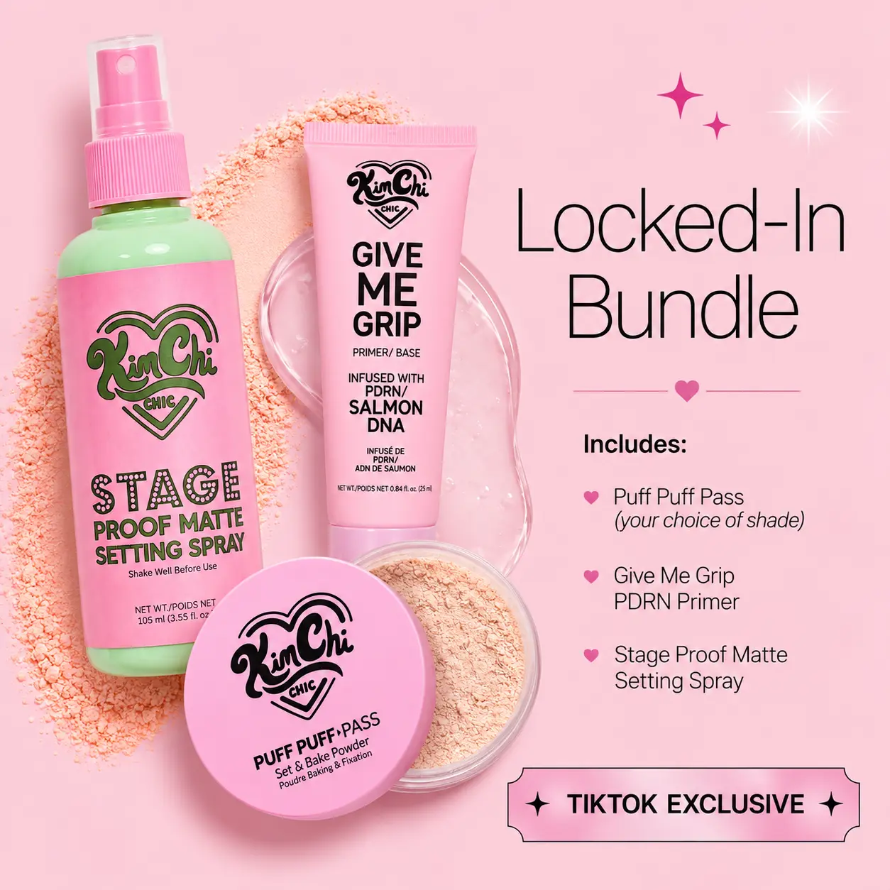 Locked-In Bundle - Puff Puff Pass, Setting Spray, Primer