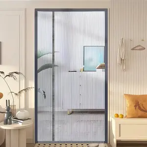 Side Opening Mosquito Net Door Curtain, Punch-Free Magnetic Screen Door, Summer Mosquito Repellent Curtain for Bedroom, Magnetic Mesh Screen Door for Home, Silent & Easy to Install, Suitable for Living Room & Bedroom, Multiple Sizes Available