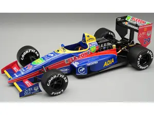 Lola LC88 #29 "Larrousse Calmels" F1 "Australian GP" (1988) with Display Case "Mythos Series" 1/18 Model Car by Tecnomodel