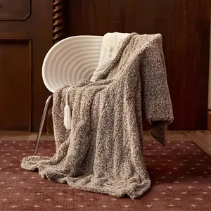 Heated Blanket Electric Throw 50" x 60" -Heated Throw Blanket with 5 Heating Levels & 3 Hours Auto Off,Machine Washable,ETL & FCC Certification(Racoon)