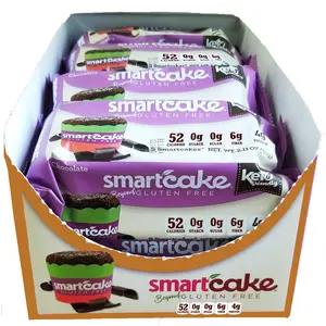 SmartCake Chocolate 8-pack (16 gluten free snack cakes)
