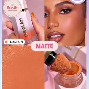 SHEGLAM Color Bloom Liquid Blush - Matte Finish, Long Wear Cosmetic with Float On Gel Cream, Lightweight & Highly Pigmented Makeup