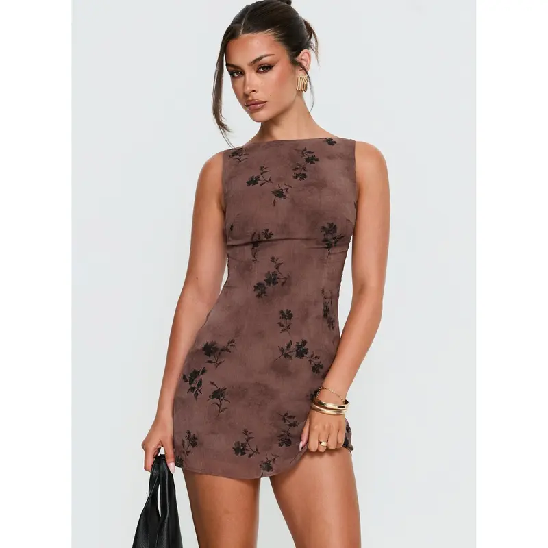 Style mini dress brown flowerprints - TikTok Shop Style mini dress brown flowerprints - TikTok Shop