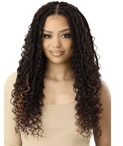 Outre Boho Deep Locs 26" LACE FRONTAL WIG - PRE-BRAIDED