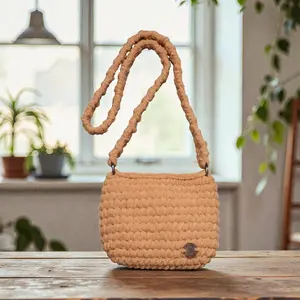 Handmade crochet slingbag