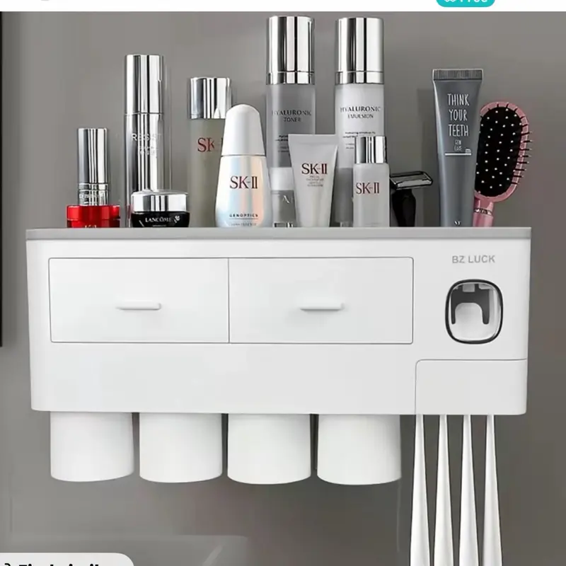 Plastic Storage Boxes with Handle, Stackable Containers for Room Organization, Portable Pack for Home Supplies