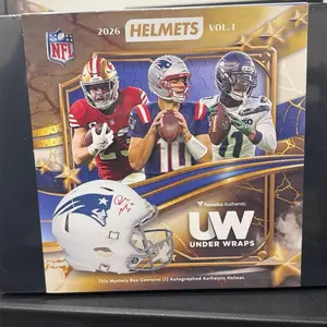 2026 Fanatics Under Wraps Full Sized Helmets Vol. 1 - 1 Box Pick Your Team