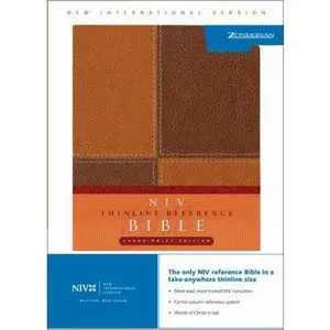 USED-NIV Thinline Bible, Italian Duo-Tone, Brown/Brown by Zondervan (Unknown)