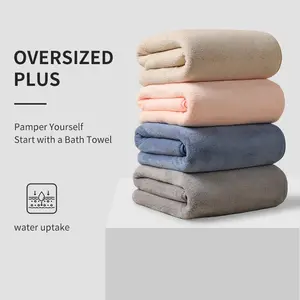 Large Bath Towel Set of 2 (36"x67"),Oversized Bath Sheet Super Soft Highly Absorbent Jumbo Bathroom Towel Set Microfibers Quick Dry Shower Towel for Hotel,Bathroom,Guest,Spa,Gym