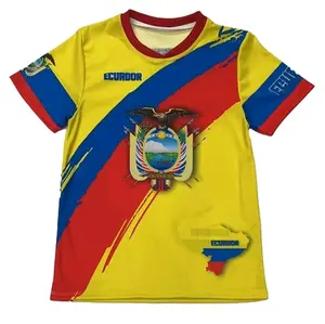 Ecuador Unisex Jersey - Sustainable and Comfortable Clothing for Men and Women home soccer