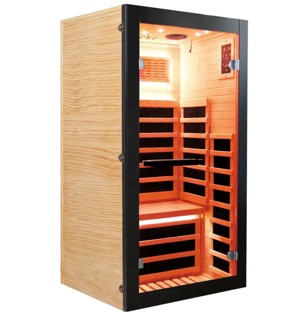 Brand new and original Dynamic Saunas Hemlock Wood Infrared Sauna For Home