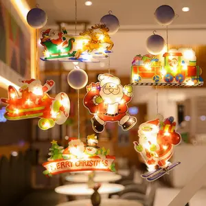 Santa Shape Window Lights